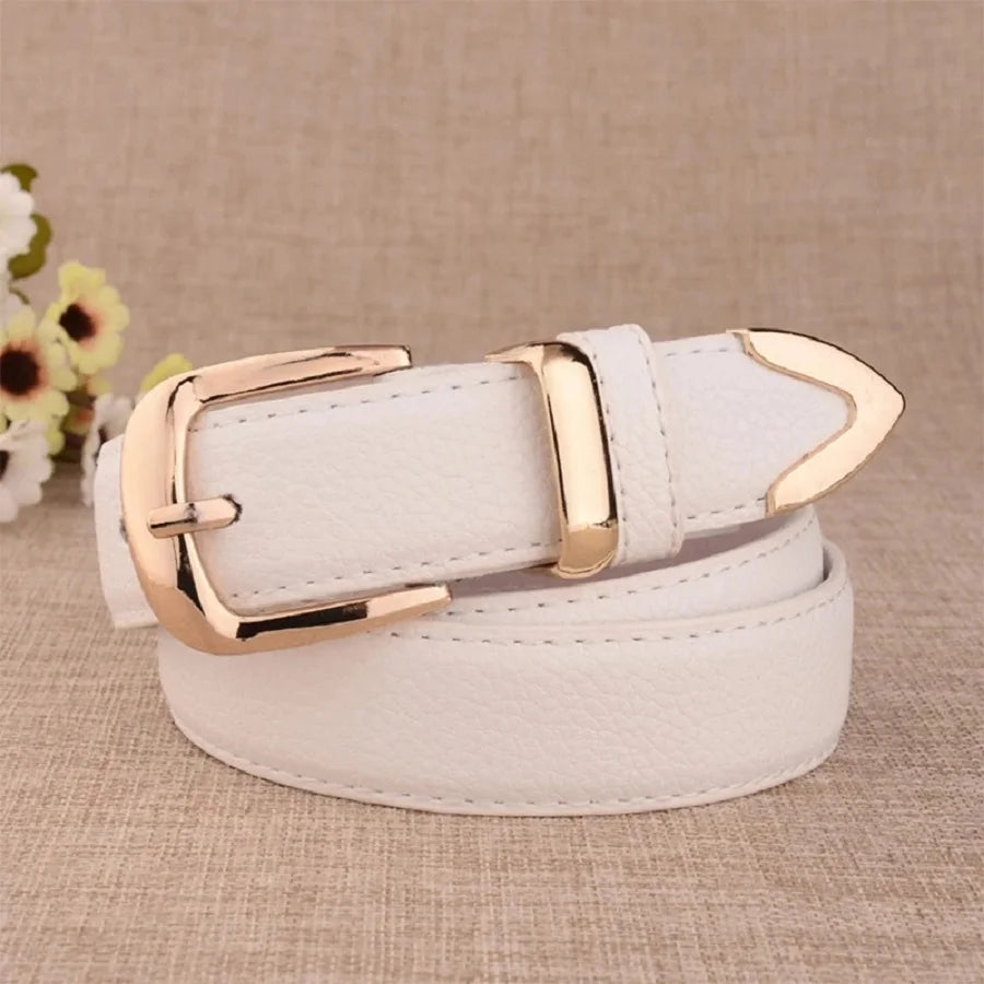Minimal Leather Belt