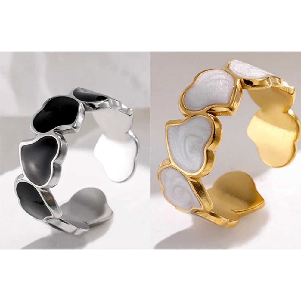 Elegant Open Gold Ring
