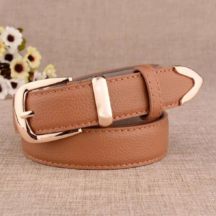Minimal Leather Belt