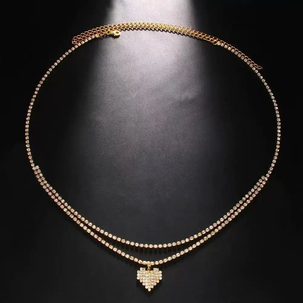 Luna Crystal Waist Chain