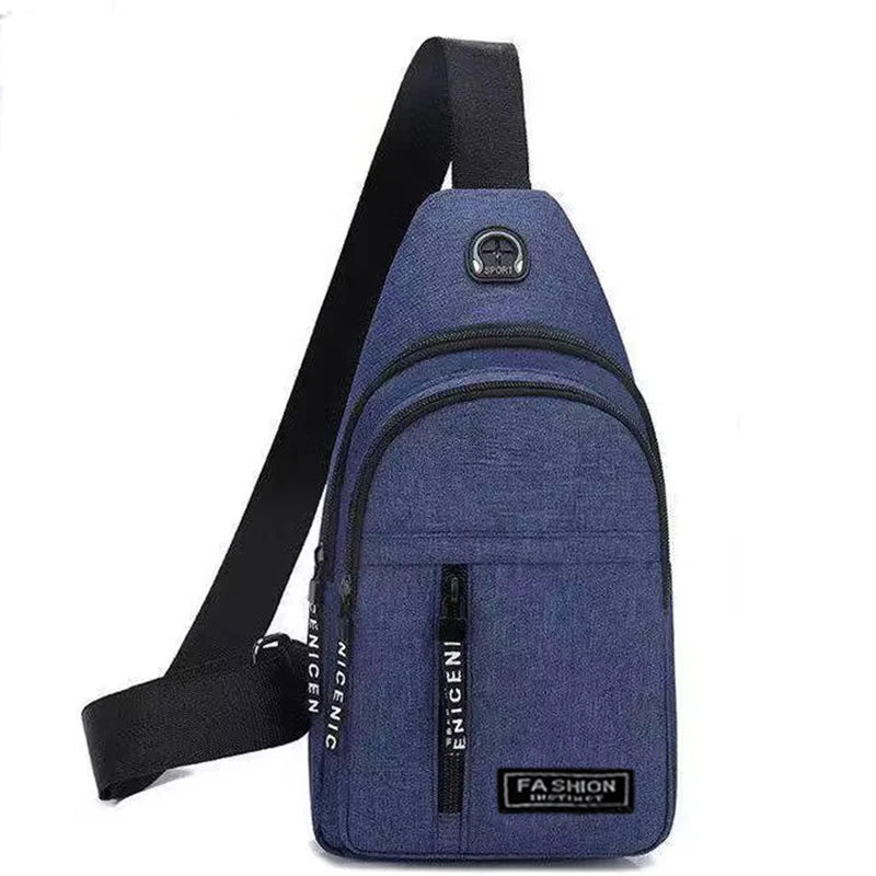 Men's slim crossbody shoulder bag - casual / sporty / stylish