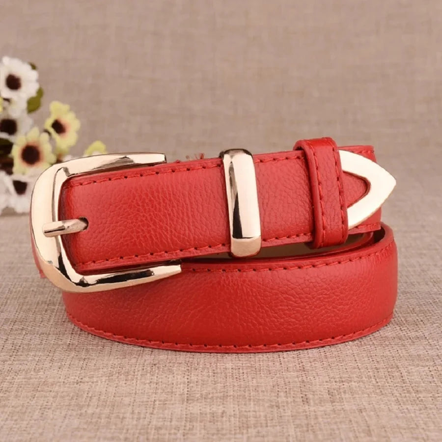 Minimal Leather Belt
