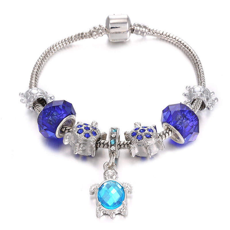 New Mori Bracelet, Glass Beaded Accessories, Plant Pendant, Bracelet Jewelry