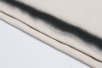 Oversized skull graphic streetwear tee in black or apricot