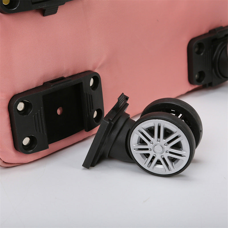 Universal wheel travel bag with large capacity, wet/dry separation, and rolling wheels