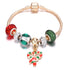 New Mori Bracelet, Glass Beaded Accessories, Plant Pendant, Bracelet Jewelry