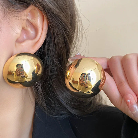 Aura Chunky Hoop Earrings