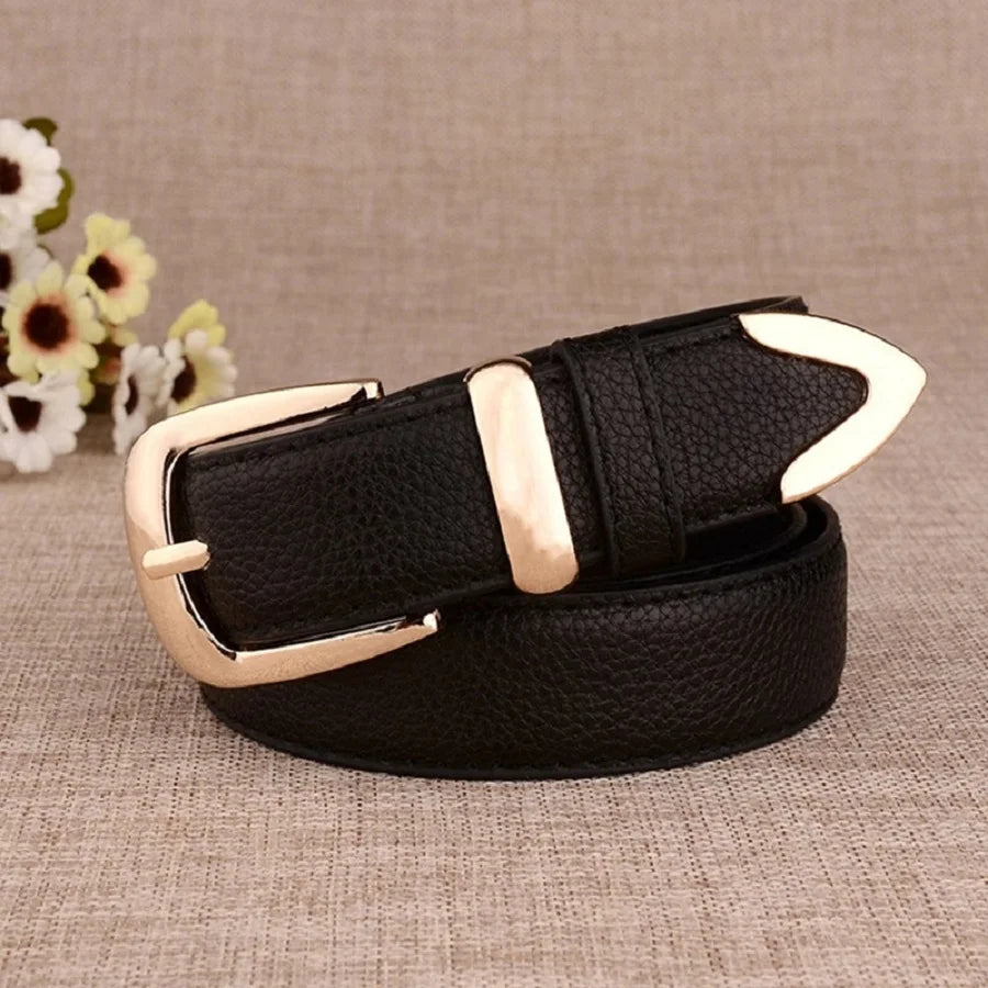 Minimal Leather Belt
