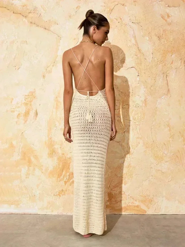 Aurora Backless Maxi Dress