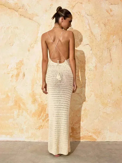 Aurora Backless Maxi Dress