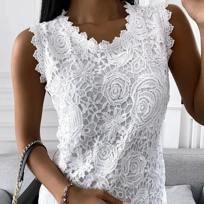 Luna Lace Elegant Top