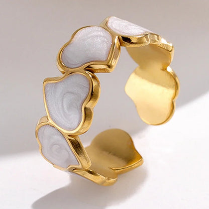 Elegant Open Gold Ring