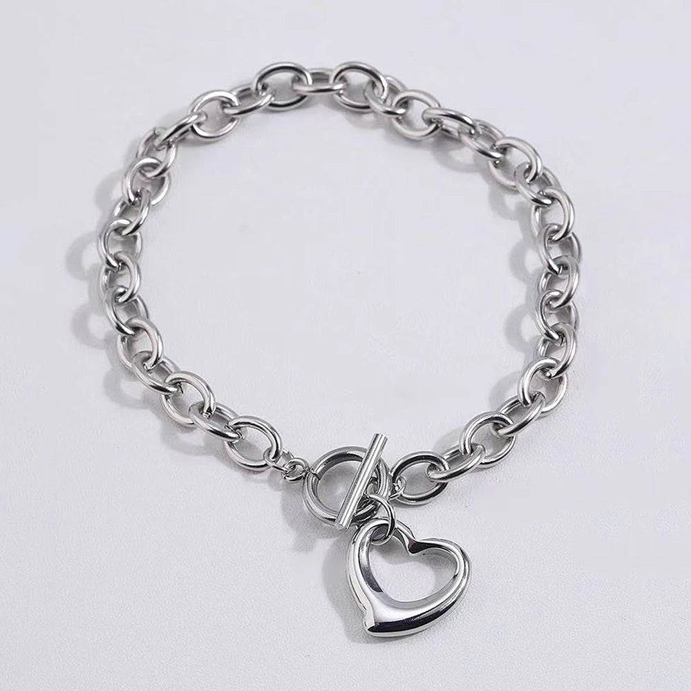 Elegant Heart Jewelry Set