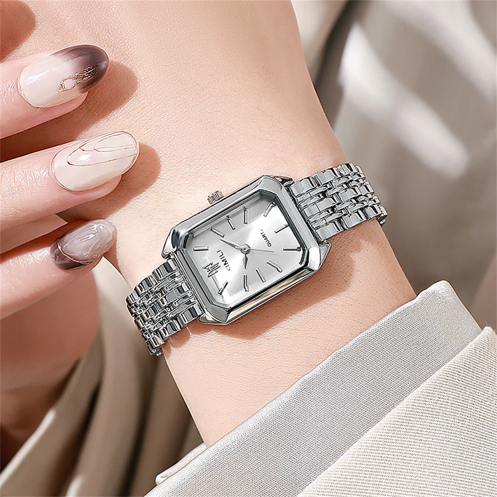 Elegant Square Women’s Luxury Watch