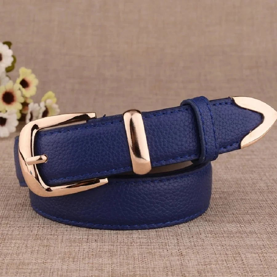 Minimal Leather Belt