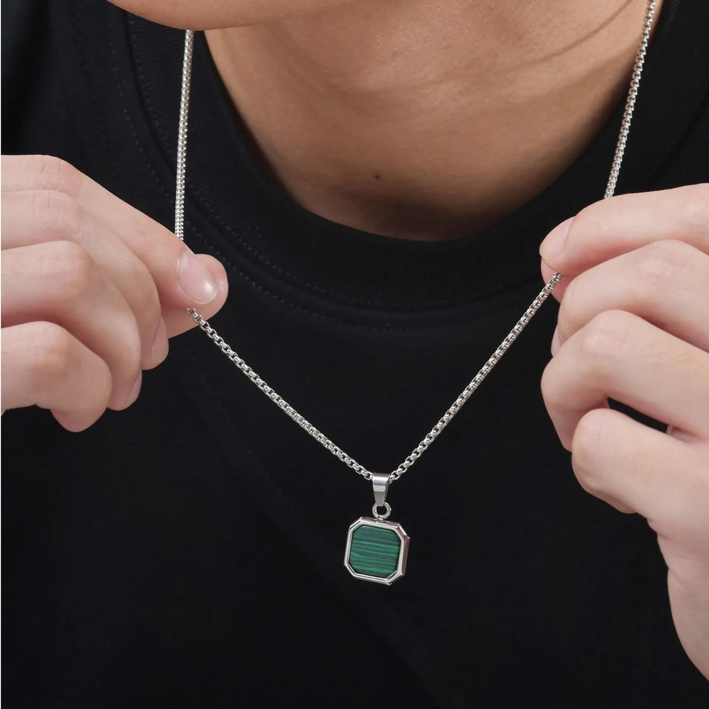 Stone Pendant Necklace