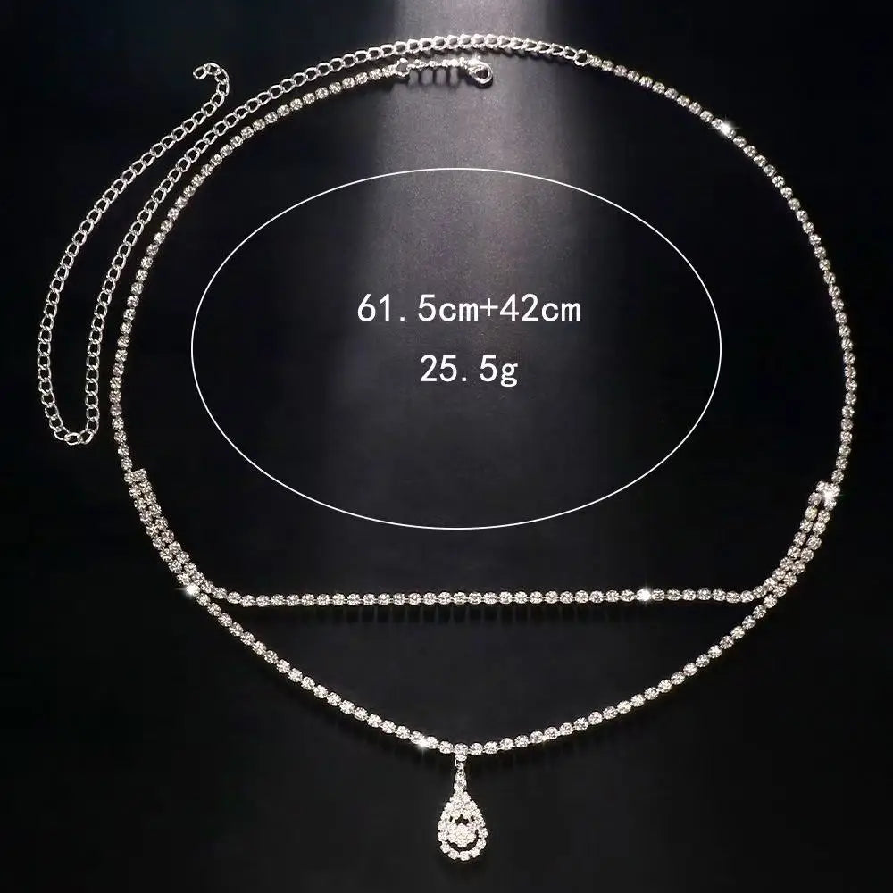Luna Crystal Waist Chain