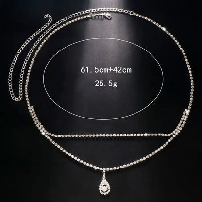 Luna Crystal Waist Chain