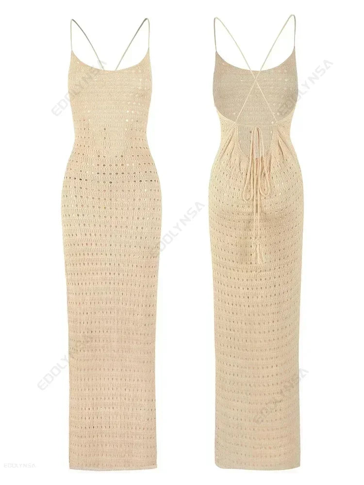 Aurora Backless Maxi Dress