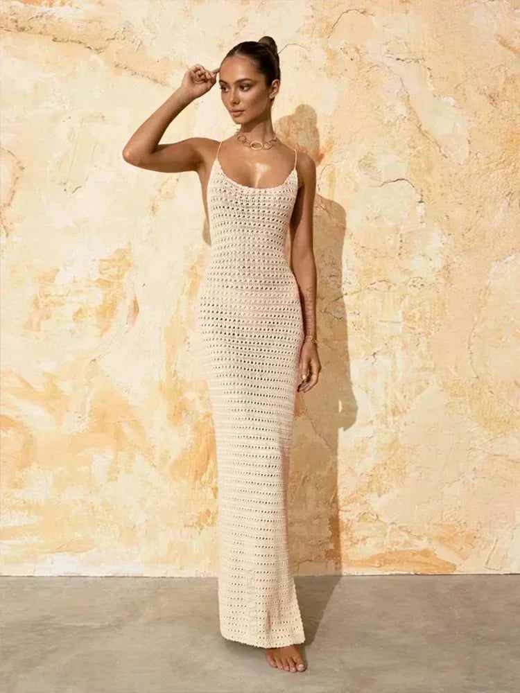 Aurora Backless Maxi Dress