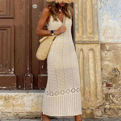 Elegant Summer Beach Maxi Dress