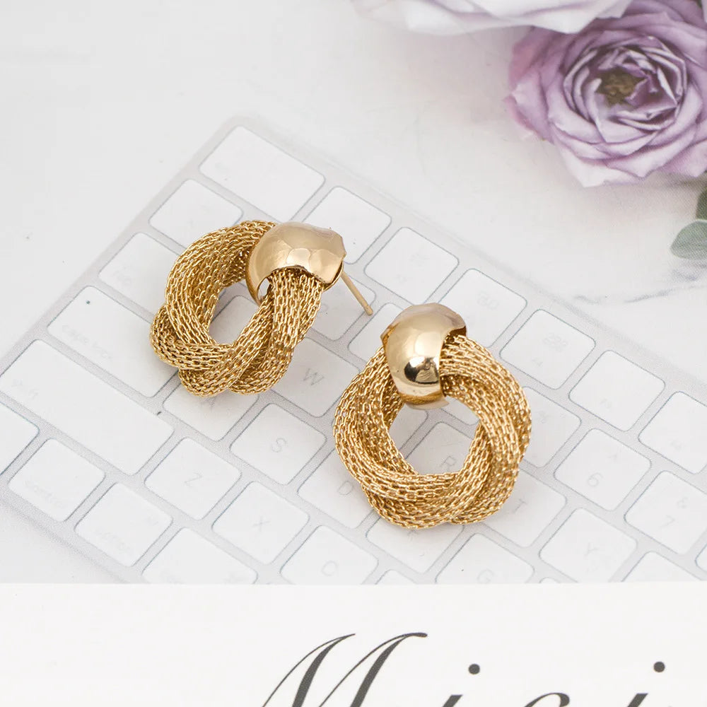 Aurora Twist Earrings