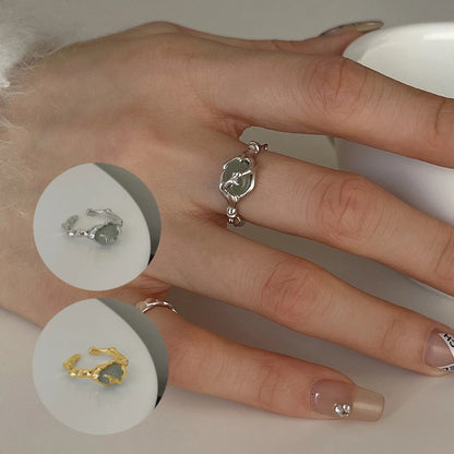 Elegant Open Gold Ring