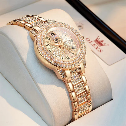 Elegant OLEVS Diamond Women’s Watch