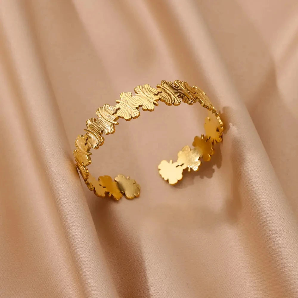 Aurora Gold Cuff Bracelet ✨