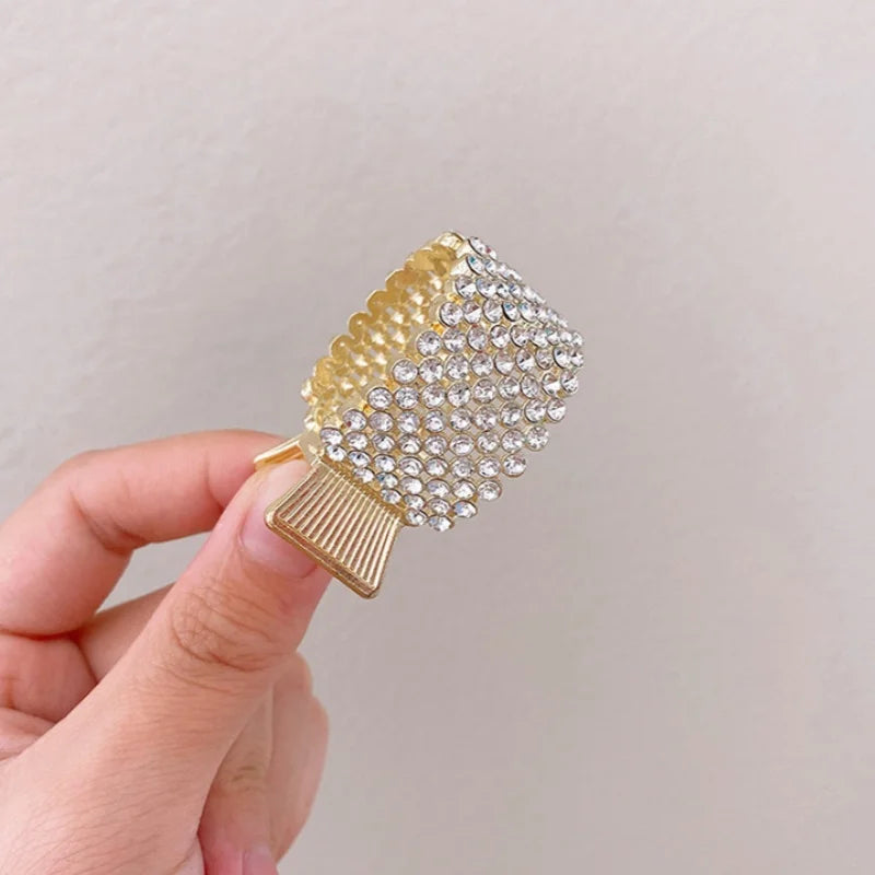 Luxury Geometric Hair Claw Clip
