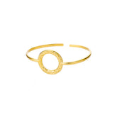 Aurora gold cuff jewelry accessory for women