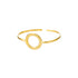 Aurora gold cuff jewelry accessory for women