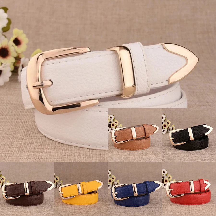 Minimal Leather Belt