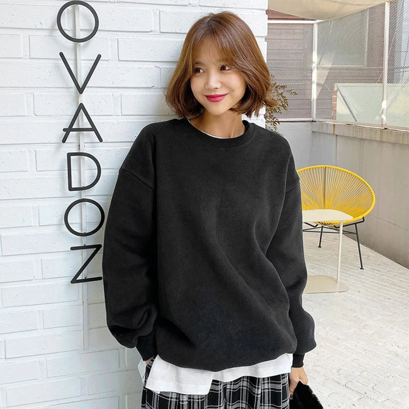 Cozy Oversized Winter Sweatshirt