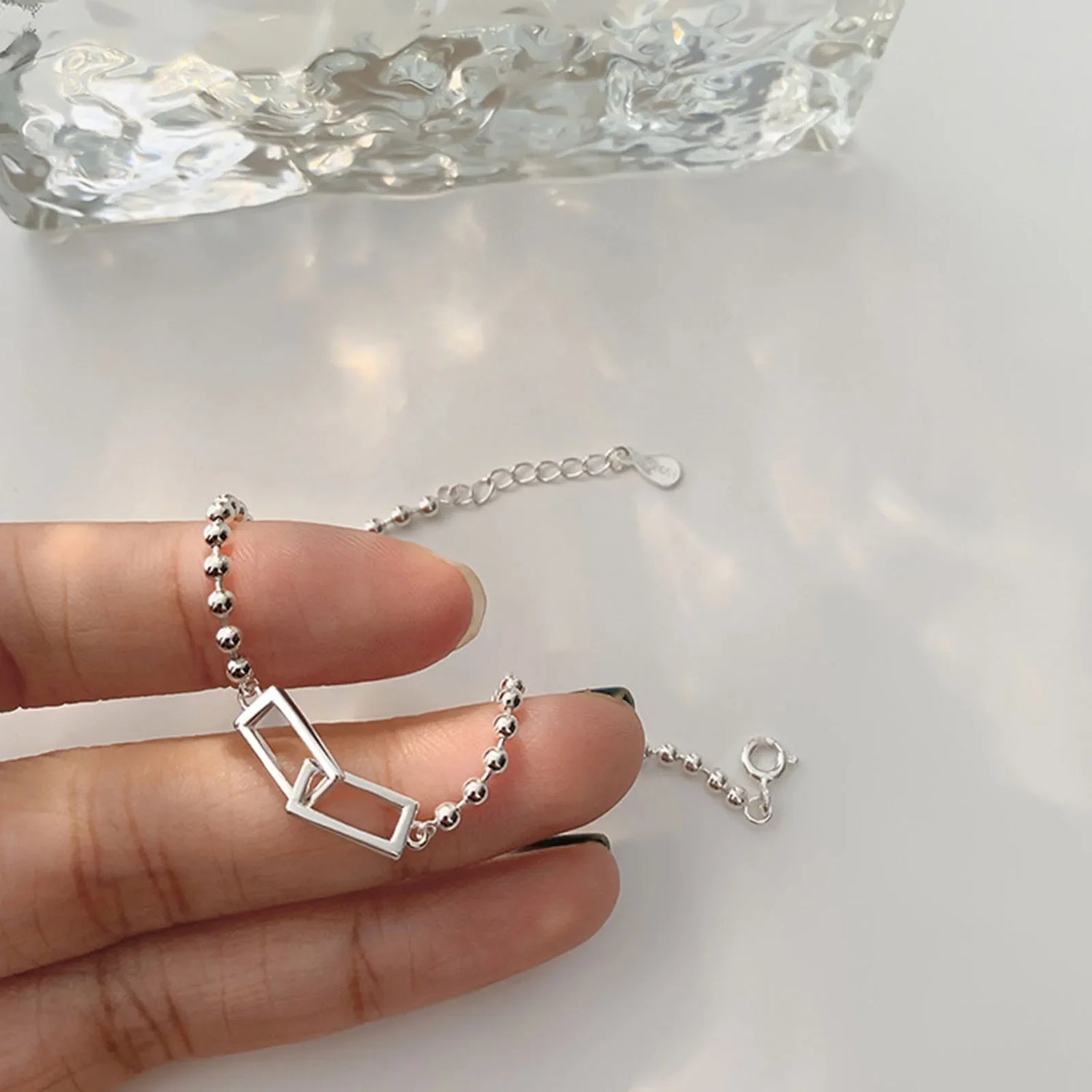 Luna Sterling Silver Bracelet