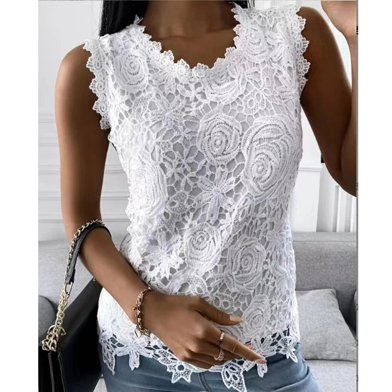 Luna Lace Elegant Top