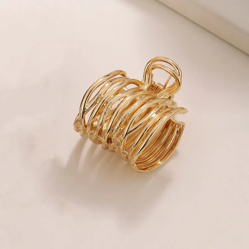 Luxury Geometric Hair Claw Clip