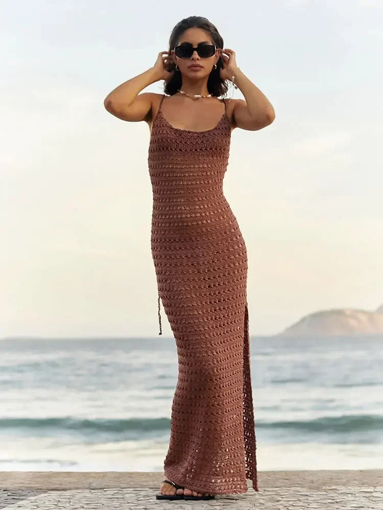 Aurora Backless Maxi Dress