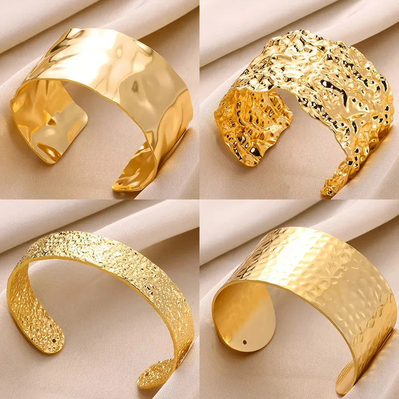 Aurora Gold Cuff Bracelet ✨