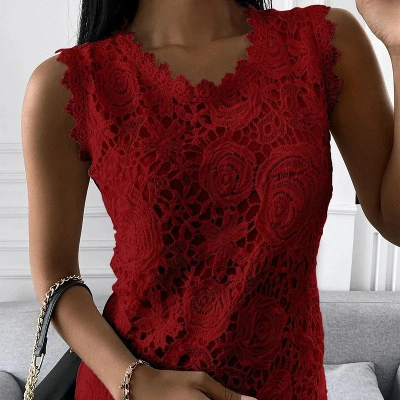 Luna Lace Elegant Top