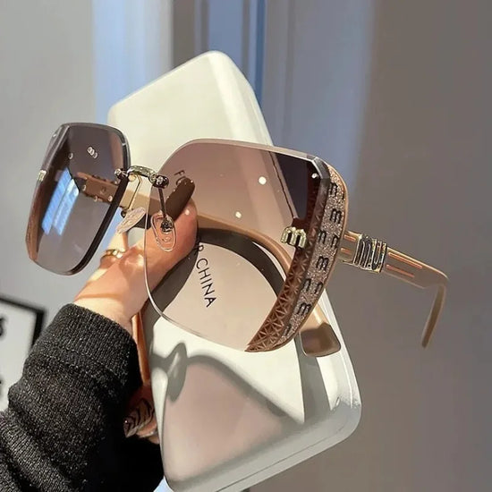 Amara Oversized Shield Sunglasses
