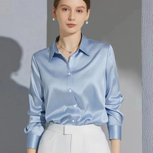 Elegant Satin Shirt