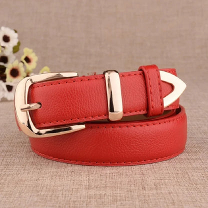 Minimal Leather Belt