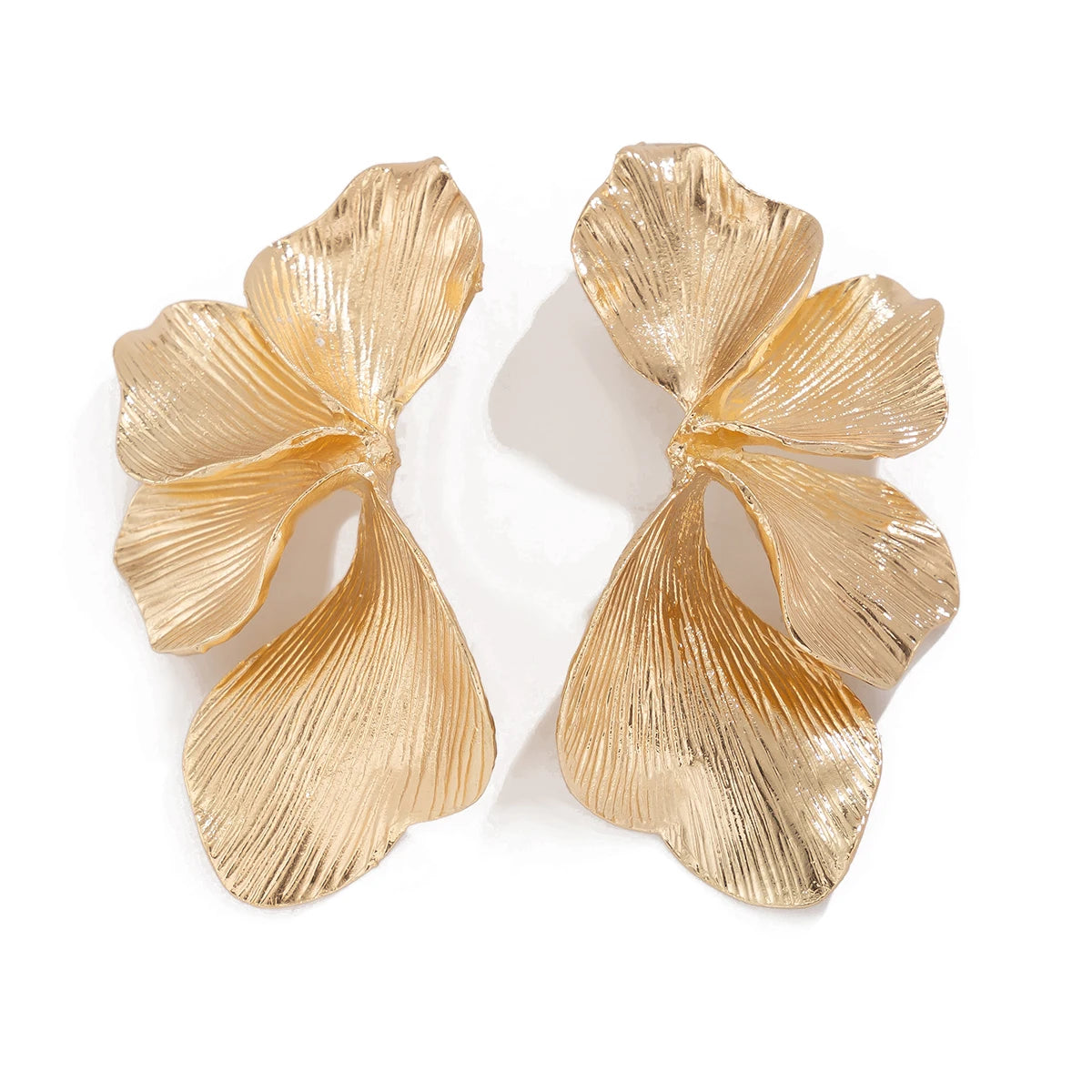 Elegant Floral Statement Earrings