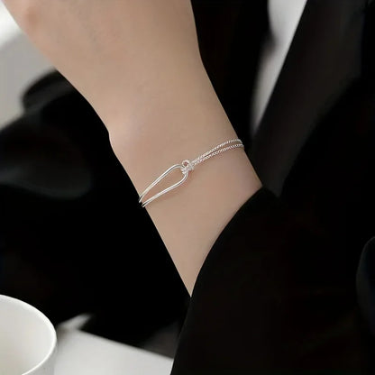 Luna Sterling Silver Bracelet