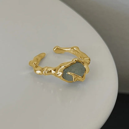Elegant Open Gold Ring