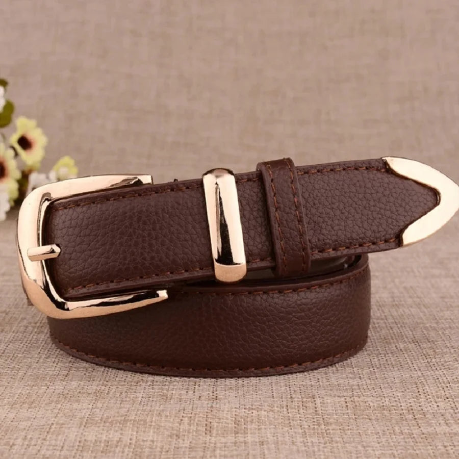 Minimal Leather Belt