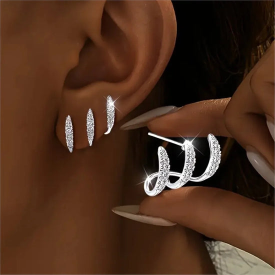 Elegance Rhinestone Statement Studs