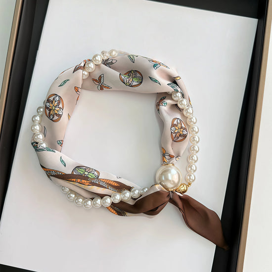Parisian Silk Hair & Bag Scarf