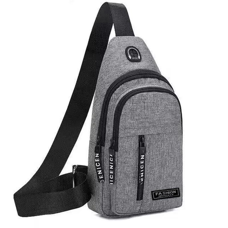 Men's slim crossbody shoulder bag - casual / sporty / stylish